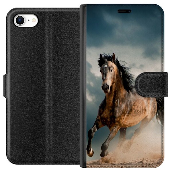 Apple iPhone 6 Tegnebogsetui Hest