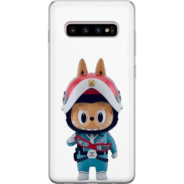 Samsung Galaxy S10+ Läpinäkyvä kuori How2work Labubu hirvi