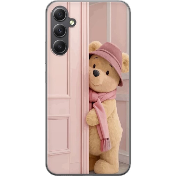 Samsung Galaxy S23 FE Läpinäkyvä kuori Nalle Puh Disney Motiivi Piirrossarja Klassinen Suosittu Lasten Motiivi Disneyhahmo Ikoninen Hahmo