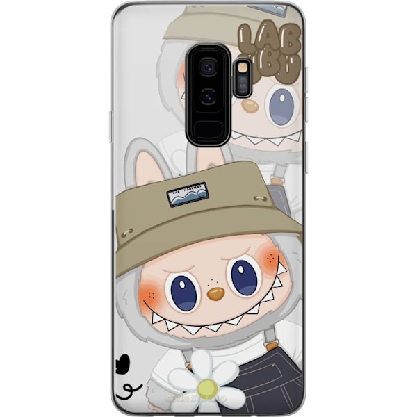 Samsung Galaxy S9+ Läpinäkyvä kuori Labubu Minimal Mood - Yksinkertainen ja tyylikäs hirviösuunnittelu
