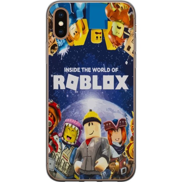 Apple iPhone XS Läpinäkyvä kuori Roblox