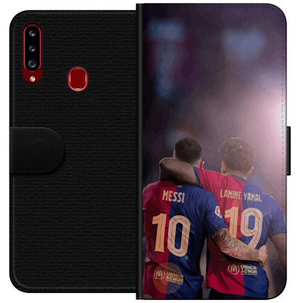 Samsung Galaxy A20s Plånboksfodral Lamine Yamal VS Messi