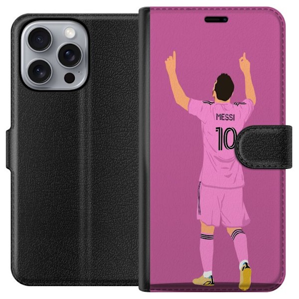 Apple iPhone 16 Pro Max Lommeboketui Lionel Messi