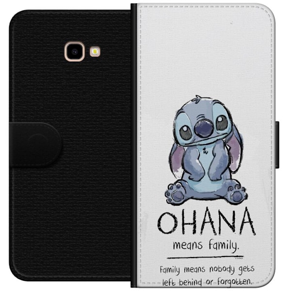 Samsung Galaxy J4+ Tegnebogsetui Stitch Ohana