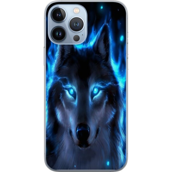 Apple iPhone 13 Pro Max Gjennomsiktig deksel ulv