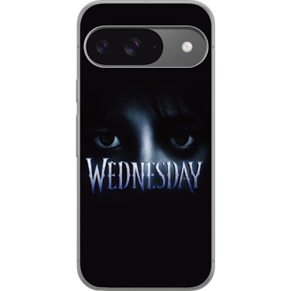 Google Pixel 9 Genomskinligt Skal Wednesday Addams