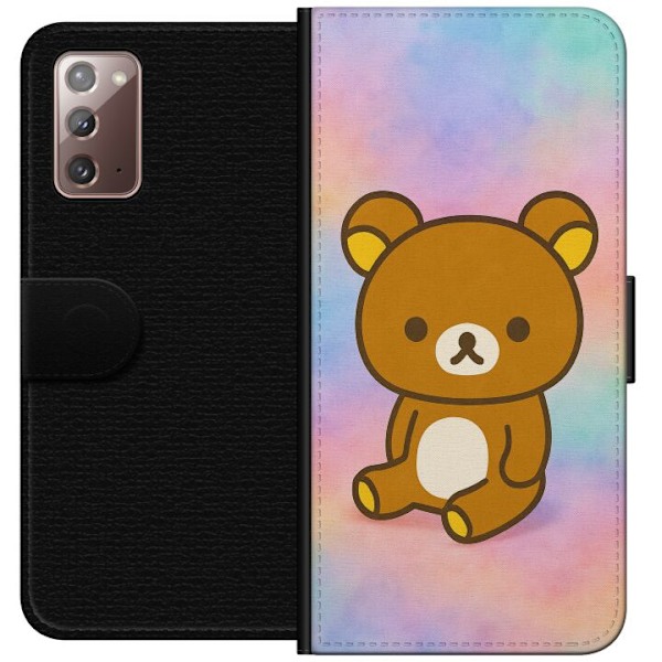 Samsung Galaxy Note20 Plånboksfodral Kawaii Sanrio Rilakkuma