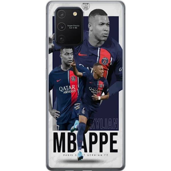 Samsung Galaxy S10 Lite Gennemsigtig cover Kylian Mbappé