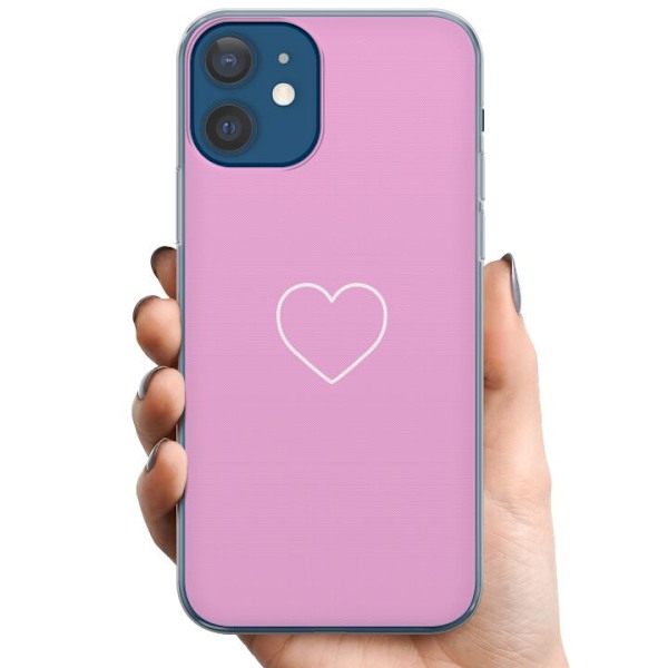 Apple iPhone 12  TPU Mobilskal Hjärta