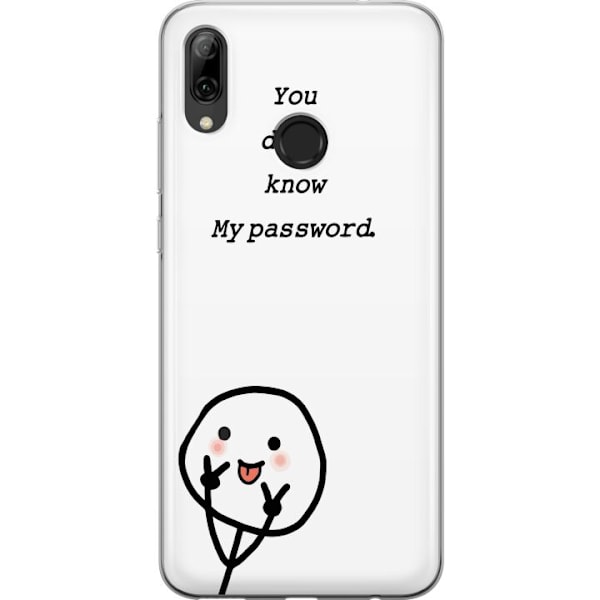 Huawei P smart 2019 Genomskinligt Skal You Don’t Know My Pas