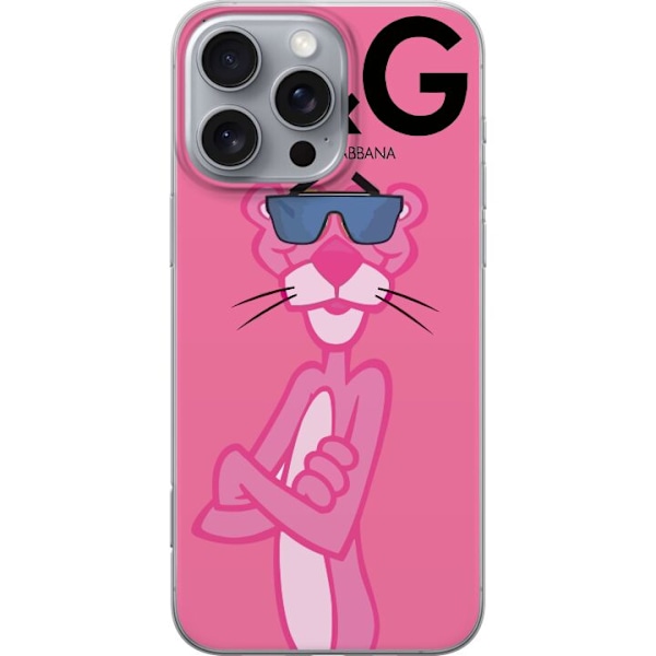 Apple iPhone 16 Pro Max Läpinäkyvä kuori Pink Panther