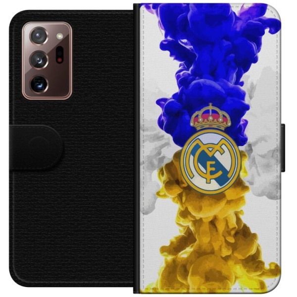 Samsung Galaxy Note20 Ultra Lompakkokotelo Real Madrid Värit
