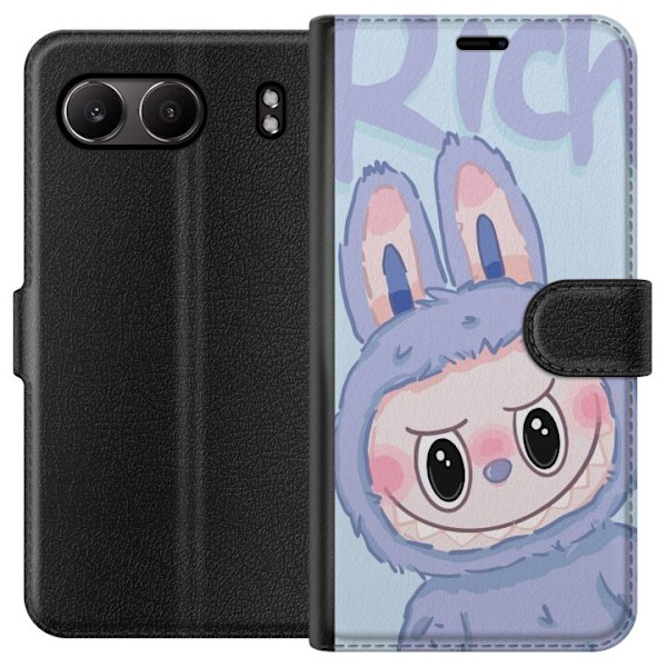 OnePlus Nord 4 Lompakkokotelo Sininen Jänis Labubu