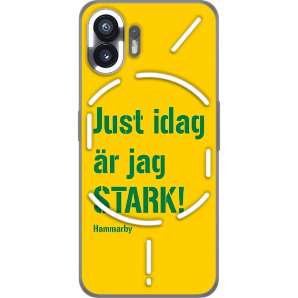 Nothing Phone (2) Gjennomsiktig deksel Hammarby