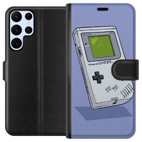 Samsung Galaxy S24 Ultra Lommeboketui Game Boy Lilla