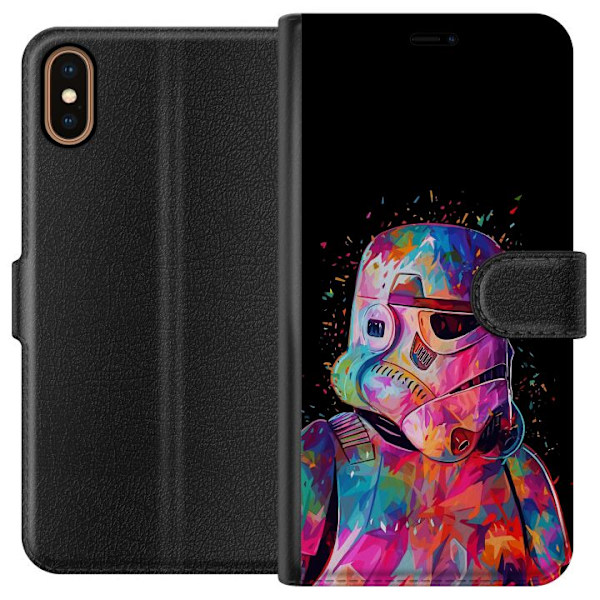 Apple iPhone XS Tegnebogsetui Star Wars Stormtrooper