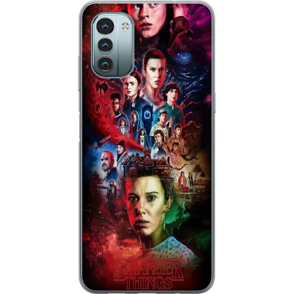 Nokia G11 Genomskinligt Skal Stranger Things