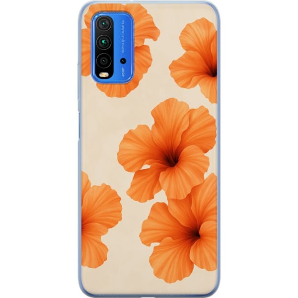 Xiaomi Redmi Note 9 4G Genomskinligt Skal Papaya Punch
