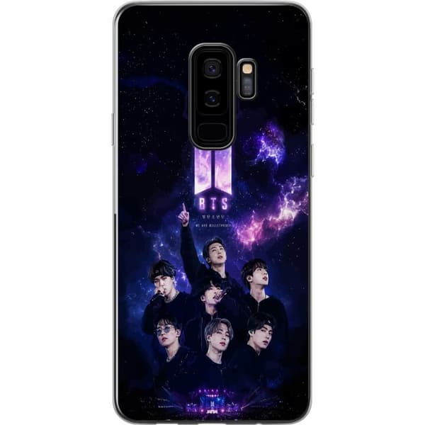 Kompatibelt Mobildeksel til Samsung Galaxy S9+ BTS lila