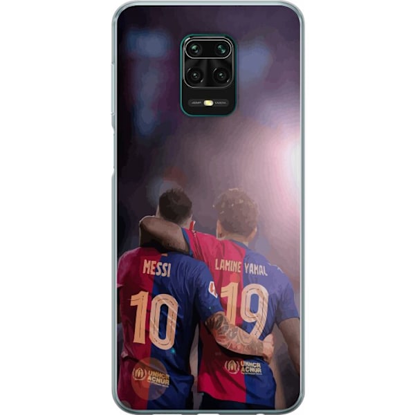 Xiaomi Redmi Note 9 Pro Gennemsigtig cover Lamine Yamal VS Mes