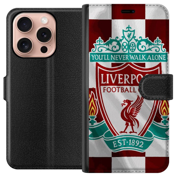 Apple iPhone 16 Pro Lommeboketui Liverpool FC