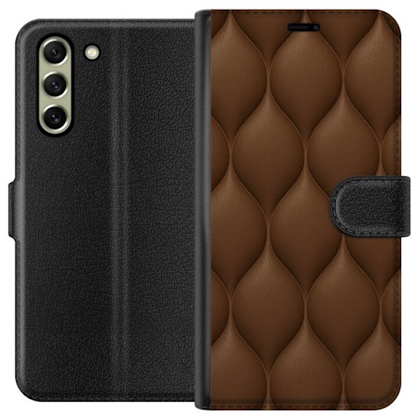 Samsung Galaxy S21 FE 5G Plånboksfodral Cocoa Scales