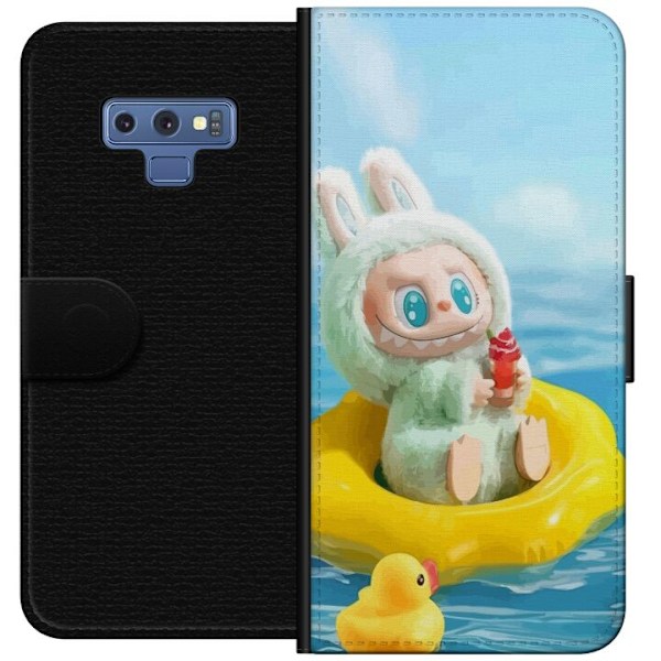 Samsung Galaxy Note9 Lompakkokotelo Labubu Macaron-sarja