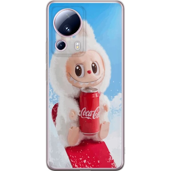 Xiaomi 13 Lite Läpinäkyvä kuori Labubu Summer Edition