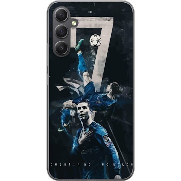 Samsung Galaxy A25 Läpinäkyvä kuori Ronaldo