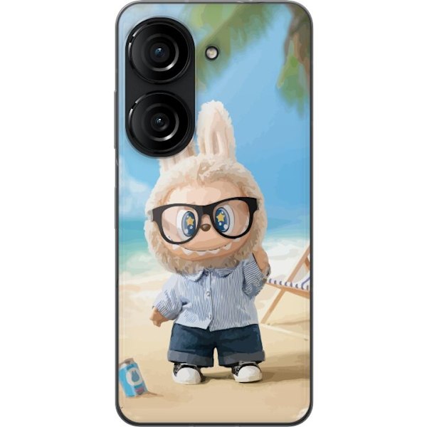 Asus Zenfone 10 Läpinäkyvä kuori Labubu Tummat Unelmat
