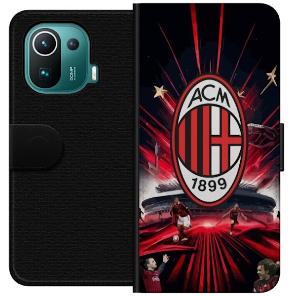 Xiaomi Mi 11 Pro Lommeboketui AC Milan