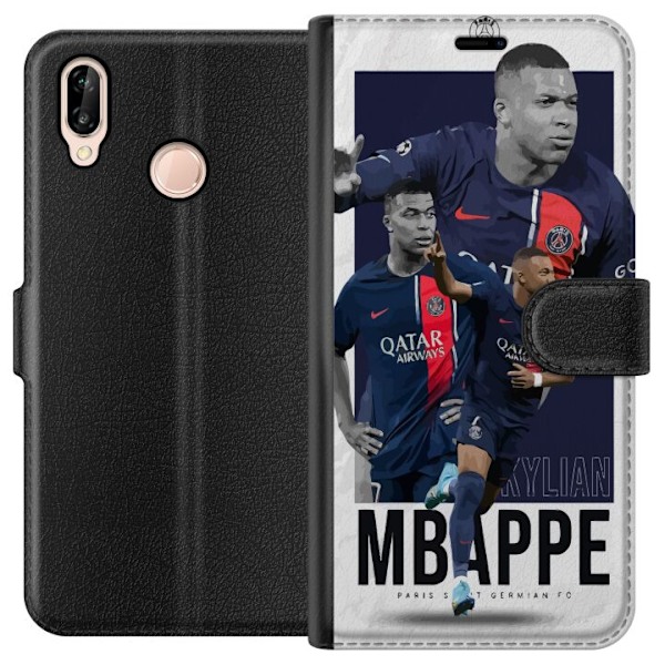 Huawei P20 lite Lompakkokotelo Kylian Mbappé