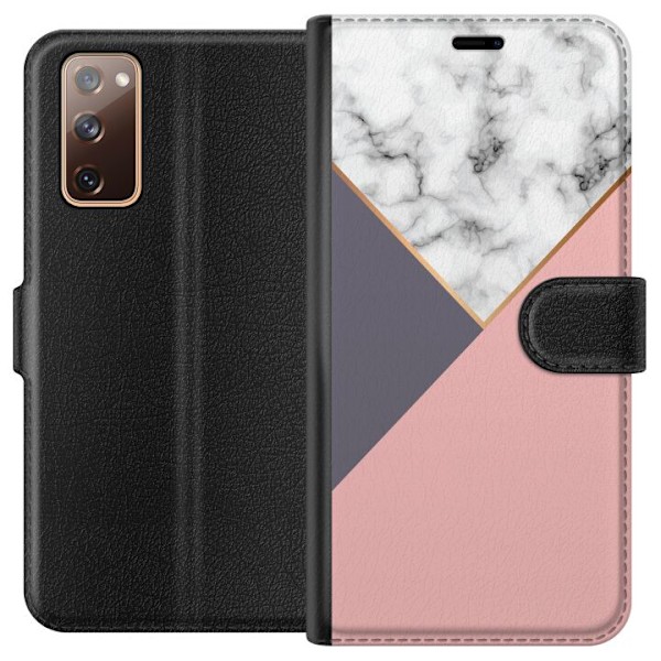 Samsung Galaxy S20 FE Lompakkokotelo Marmori Leikkaus