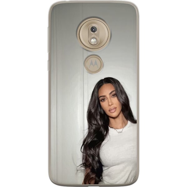 Motorola Moto G7 Play Läpinäkyvä kuori Kim Kardashian – Iconic Style Collection