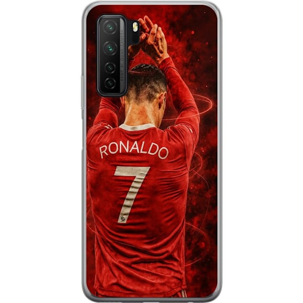 Huawei P40 lite 5G Genomskinligt Skal Ronaldo