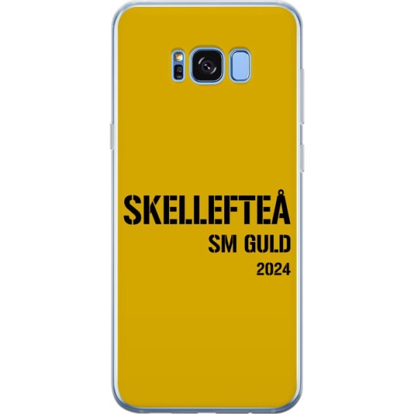 Samsung Galaxy S8+ Genomskinligt Skal Skellefteå SM GULD