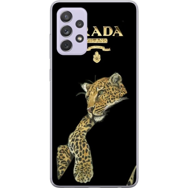 Samsung Galaxy A52s 5G Läpinäkyvä kuori Prada Leopard