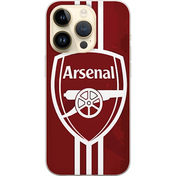 Apple iPhone 14 Pro Gennemsigtig cover Arsenal