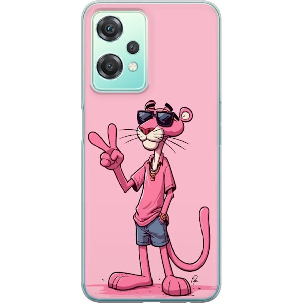 OnePlus Nord CE 2 Lite 5G Gennemsigtig cover Pink Panter Peace