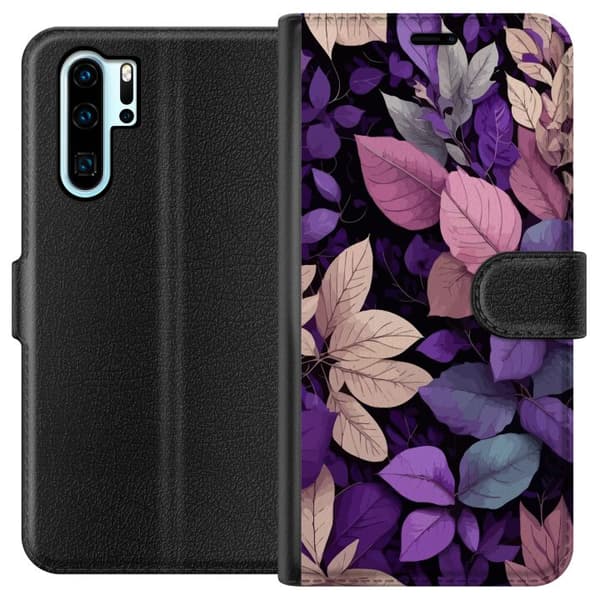 Kompatibel Tegnebogsetui til Huawei P30 Pro Lilla Blade