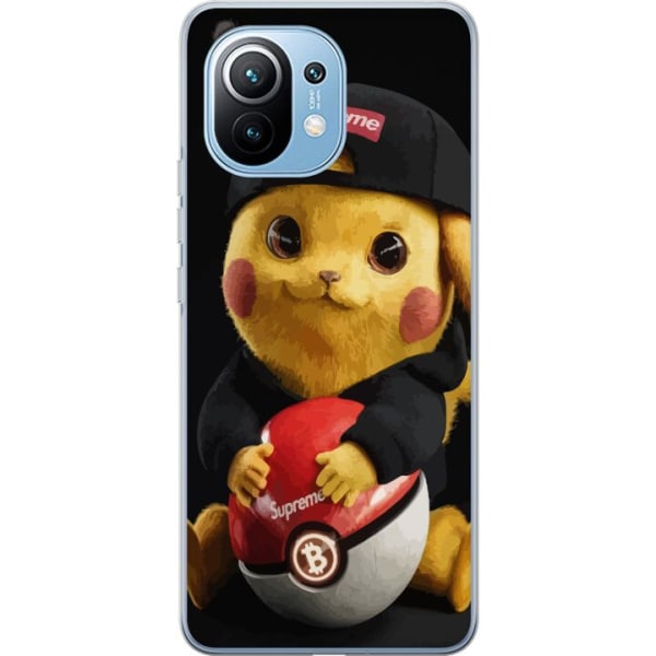 Xiaomi Mi 11 Läpinäkyvä kuori Pikachu Supreme