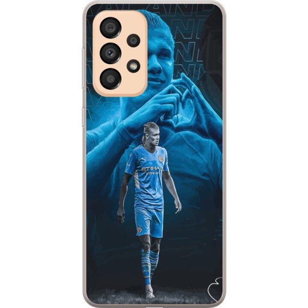 Samsung Galaxy A33 5G Cover / Mobilcover - Erling Haaland