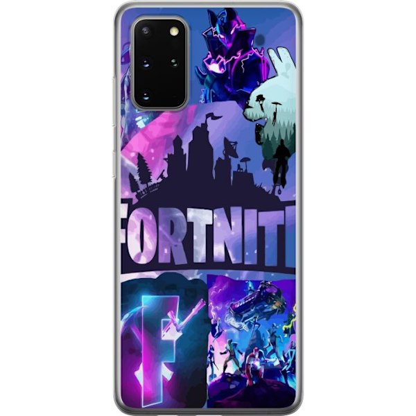 Samsung Galaxy S20+ Läpinäkyvä kuori Fortnite