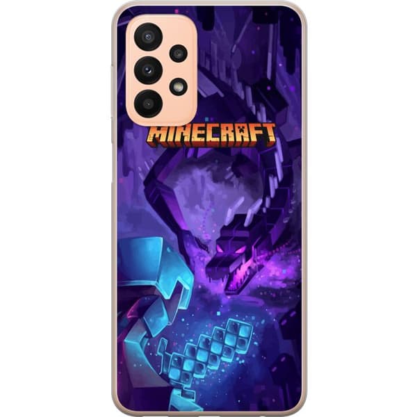 Kompatibelt Mobilskal till Samsung Galaxy A23 Minecraft