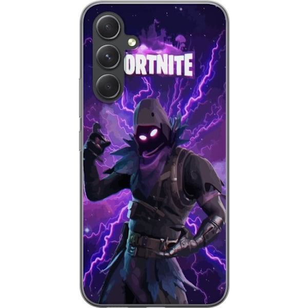 Samsung Galaxy S24 Gjennomsiktig deksel Fortnite Raven