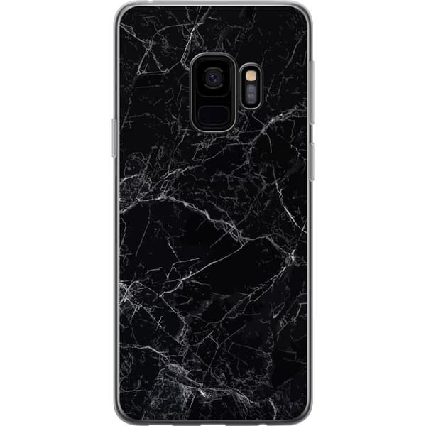 Kompatibelt Mobilskal till Samsung Galaxy S9 Marmor Svart