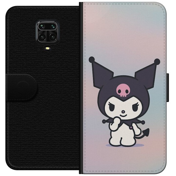 Xiaomi Redmi Note 9S Plånboksfodral Kawaii Sanrio Kuromi