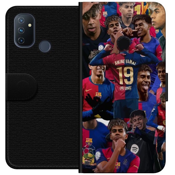 OnePlus Nord N100 Plånboksfodral Lamine Yamal mobilskal för fotbollsfans