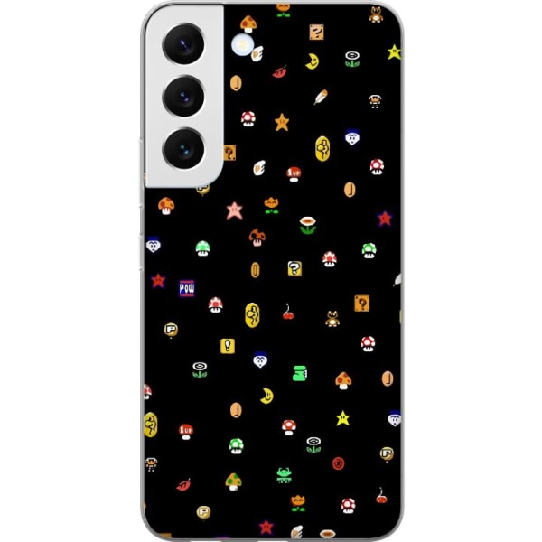 Samsung Galaxy S22 5G Gjennomsiktig deksel Super Mario Bros