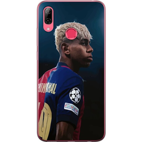 Huawei Y7 (2019) Gjennomsiktig deksel Lamine Yamal - Barcelona